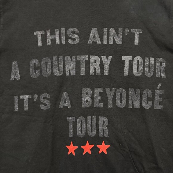 Beyoncé Cowboy Carter Not Country But Beyonce Tour T-Shirt S - Picture 3 of 4